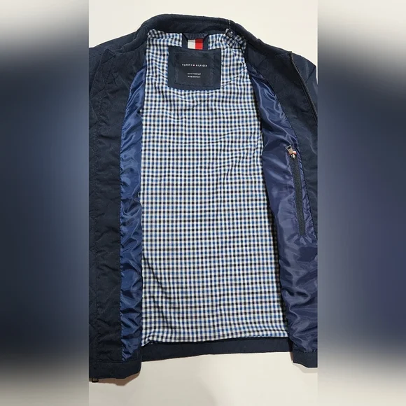 NWT Tommy HilfigerMen's Lightweight Full Zip-Front Jacket Size L - Picture 6 of 9